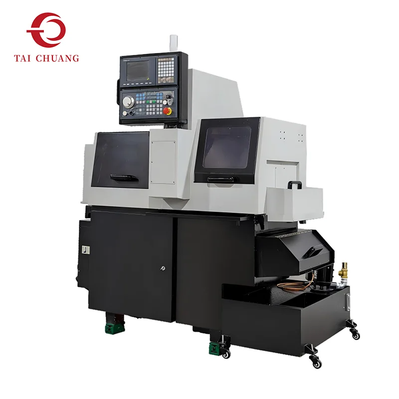 Máy tiện kiểu Thụy Sĩ 3 trục